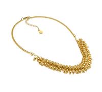 Vestopazzo collana maglia multisfere in ottone.Fatta a mano, lavorazione artigianale,Unisex