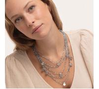 VestoPazzo Collana MultiFili Monete