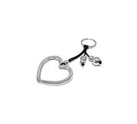 Vestopazzo Portachiavi forma cuore. lavorazione artigianale in alluminio 100% riciclato Nickel tested AL06043