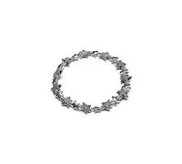Vestopazzo VLNET Bracciale elastico mix stelle marine puntate | Placcatura in argento | Nickel tested. | Lavorazione artigianale | LO00140