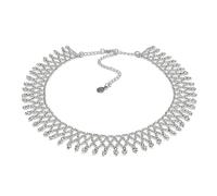 Vestopazzo Vlnet collana girocollo merletto placcata in argento| Nickel tested | Lavorazione artigianale | MI1114