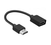 Vestoryyer 1 cavo di prolunga HDMI, prolunga HDMI 4K, adattatore HDMI, cavo HDMI maschio a femmina, cavo adattatore compatibile per TV Stick, Roku stick, Blu-ray, PS3/PS4, plug & play (nero)