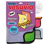 VESUVIO Panno Microfibra Tuttofare 35x35 Cm Doppio Strato