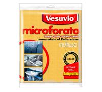 Vesuvio Panno Microforato Scamosciato Al Poliuretano 33x38cm 1pz