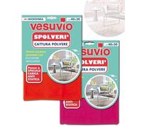 VESUVIO Spolveri Panno Microfibra Antistatico, 40x30 cm, 2 Colori Assortiti