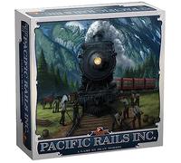 Vesuvius Media, Pacific Rails Inc. Second Edition Board Game, Created by Dean Morris, Train-Themed Strategy Game for 2-4 Players, Ages 13+