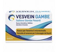 Vesvein Gambe Integratore Sollievo Gambe Pesanti 30 Compresse