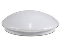 Vetrineinrete® Plafoniera tonda da soffitto 18w in metallo e plastica IP20 luce bianca 6500k luce naturale 4000k (Luce naturale 4000k) H49