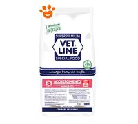 Vet Line Secco Monoproteico Cane Junior Accrescimento Bufalo: 3 Kg