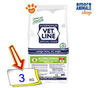 Vet Line Dog Accrescimento al Pesce Cibo Secco Cani 3/ 12,5 Kg