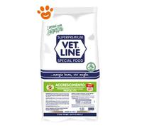 Vet Line Secco Monoproteico Cane Junior Accrescimento Pesce: 3 Kg