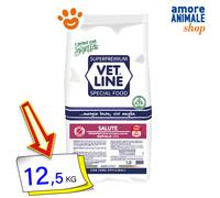 Vet Line Dog Salute Bufalo Cibo Secco Cani 12,5 Kg