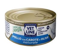 VET LINE GATTO POLLO+CAROT 70G
