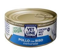 VET LINE GATTO POLLO+RISO 70G