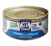 VET LINE GATTO TONNO+POLLO 70G