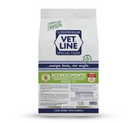 Vet Line Secco Monoproteico Cane Junior Accrescimento Pesce 12,5 kg - Crocchette monoproteiche cane - 1° ORDINE? scegli lo sconto BZR5 / BZR20 + 200 punti fedeltà