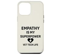 Vet Tech Life Animal Care - L'empatia è il mio superpotere Custodia per iPhone 12 Pro Max