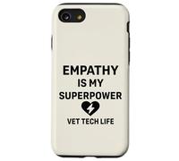 Vet Tech Life Animal Care - L'empatia è il mio superpotere Custodia per iPhone SE (2020) / 7 / 8