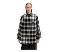 Vetements - Camicia in Flanella con Croce in Pelle - - Shirts - Uomo - Multicolore - L