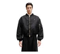 Vetements - Giacca Bomber in Pelle con Croce - - Jackets - Uomo - Nero - L