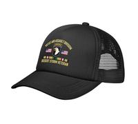 Veteran della 101ª Divisione D'Assalto dell'Esercito degli Stati Uniti, Reduce della Guerra del Golfo. Cappellino Unisex Cappello Trucker Traspirante Cappello da Baseball Donna per Adulto
