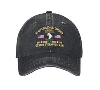 Veteran della Guerra del Golfo, 101ª Divisione D'Assalto dell'Esercito Cappellino da Berretto da Baseball Casual Cappello da Camionista Protezione Solare Cappello da Camionista per Uomo