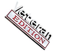 Veteran Edition Emblem - Car Emblem | Car Bumper Badges | Cars Metal Emblems Decal | 3d Letters Bumper Badge | Truck Adhesive Stickers for Vehicle, Truck| Auto Emblems and Badges