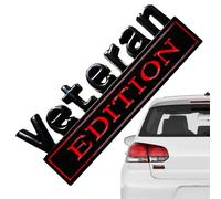 Veteran Edition Emblem - Car Emblem | Car Bumper Badges | Cars Metal Emblems Decal | 3d Letters Bumper Badge | Truck Adhesive Stickers for Vehicle, Truck| Auto Emblems and Badges