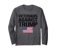 Veterani contro Trump Veterani Anti-Trump contro Trump Maglia a Manica