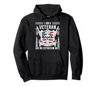 Veterani patriottici Il mio giuramento di arruolamento non ha scadenza Felpa con Cappuccio