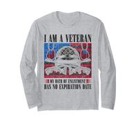 Veterani patriottici Il mio giuramento di arruolamento non ha scadenza Maglia a Manica