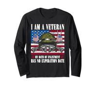 Veterani patriottici Il mio giuramento di arruolamento non ha scadenza Maglia a Manica