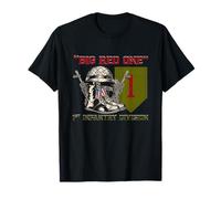 Veterano 1a divisione di fanteria 1ID BRO Fort Riley Kansas Maglietta