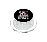 Veterano della bandiera americana per uomini donne bambini casa del libero PopSockets PopGrip per MagSafe