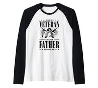 Veterano patriottico - Sono un veterano come mio padre prima di me Maglia con Maniche Raglan
