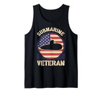 Veterano Sottomarino Che combattono per la libertà Patriot Veterans Day Canotta