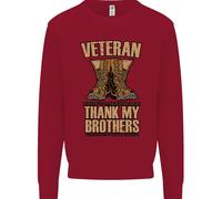 Veterano Stivali Esercito Inglese Marines Pippo Bambini Felpa Maglione