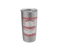 Veteran's Creed I Am A Veteran US Patriotic Veterans Day Bicchiere termico in acciaio inox doppia parete