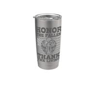 Veterans Day Americano Militare ONORE IL FALLEN US Soldato Bicchiere termico in acciaio inox doppia parete