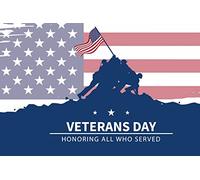 Veteran'S Day Honoring All Who Served American Bandiera Di All'Aperto 90X150Cm Personalizzata Bandiere Da Parete Moda Bandiera Pirata Per Interni Casa Camera Da Letto