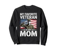 Veterans Day Il Mio veterano Preferito è Il Giorno dei veterani di mia Mamma Felpa
