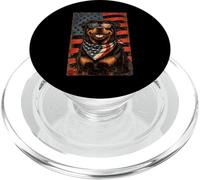 Veterans Day USA American Flag Rottweiler PopSockets PopGrip per MagSafe