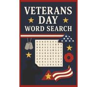 Veterans Day Word Search: Honor, Service & Sacrifice | Military Heroes - Flags, Parades & Remembrance | Army, Navy, Air Force, Marines, Coast Guard