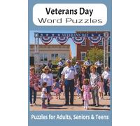 Veterans Day Word Search Puzzle Book: Fun and Easy-to-Read Word Searches Celebrating Veterans Day - Traditions, History, Symbols & More | 6x9”, 110 ... for Holidays, Travel, or Relaxing Free Time