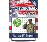 Veterans Word Search Puzzle Book: 55 Military-Themed Puzzles Honoring American Heroes