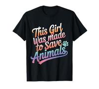 Veterinaria Questa ragazza è stata fatta per salvare gli animali Maglietta