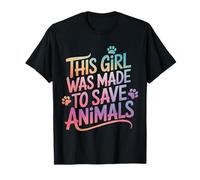 Veterinaria Questa ragazza è stata fatta per salvare gli animali Maglietta