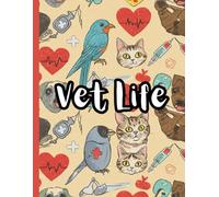 Veterinary Composition Notebook: 7.5" x 11", 120 Pages college ruled perfect for veterinarians, vet techs, students, animal lovers, and clinic staff.