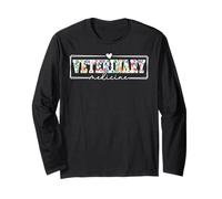 Veterinary Medicine Vet Veterinarian Expert Care Essentials Maglia a Manica