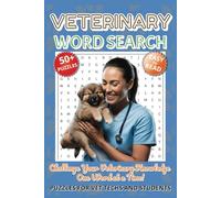 Veterinary Word Search Puzzle Book: Word Searches with Easy-to-Read Print about Veterinary Medicine, Animal Care, and Pet Health | 6 x 9 inches, 110 ... Animal Lovers for Vacations and Free Times